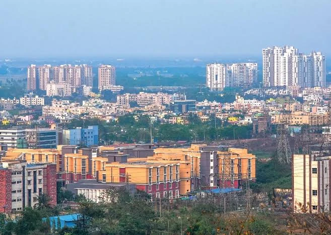 Bhubaneswar urban skyline in Bhubaneswar