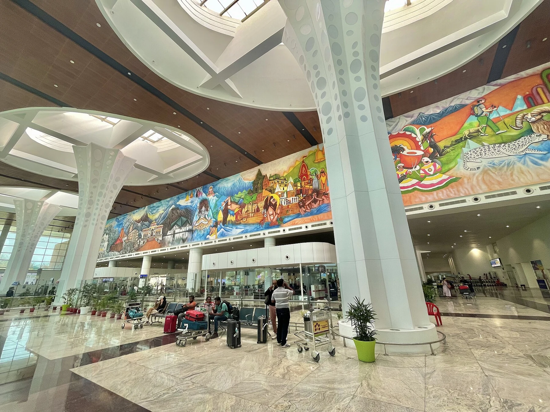 Dehradun Airport terminal architecture in Dehradun