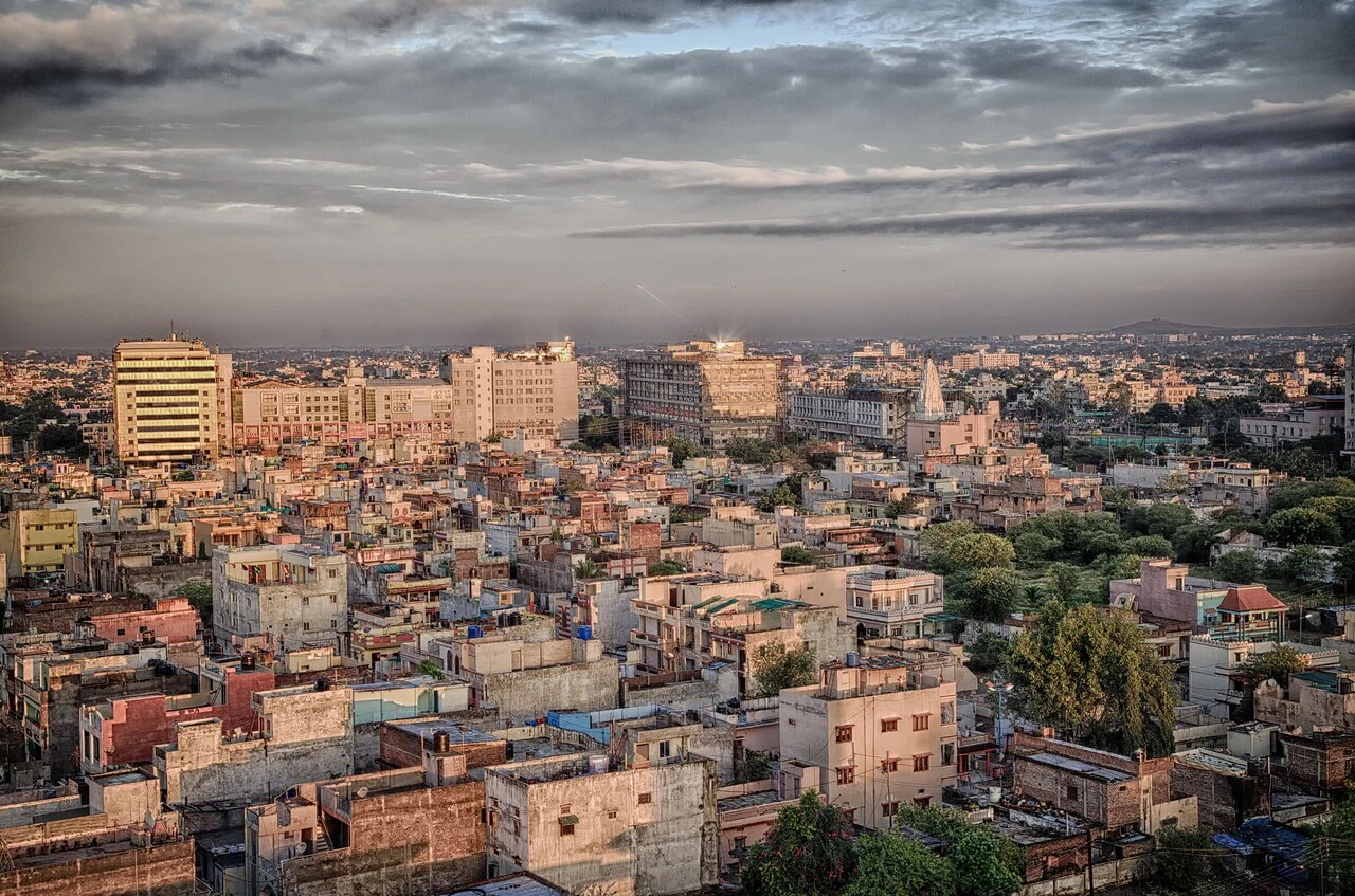 Indore city skyline in Indore