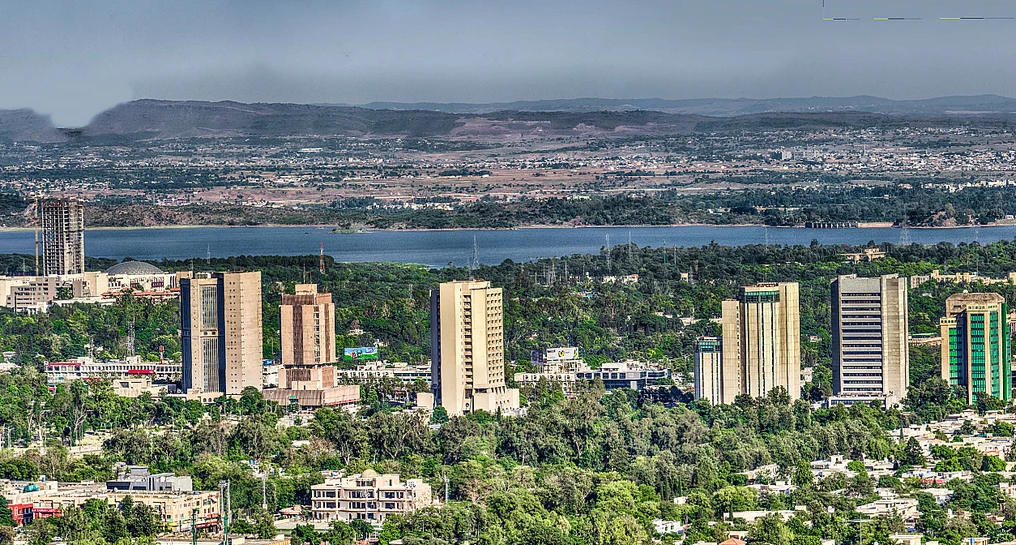Islamabad skyline in Islamabad