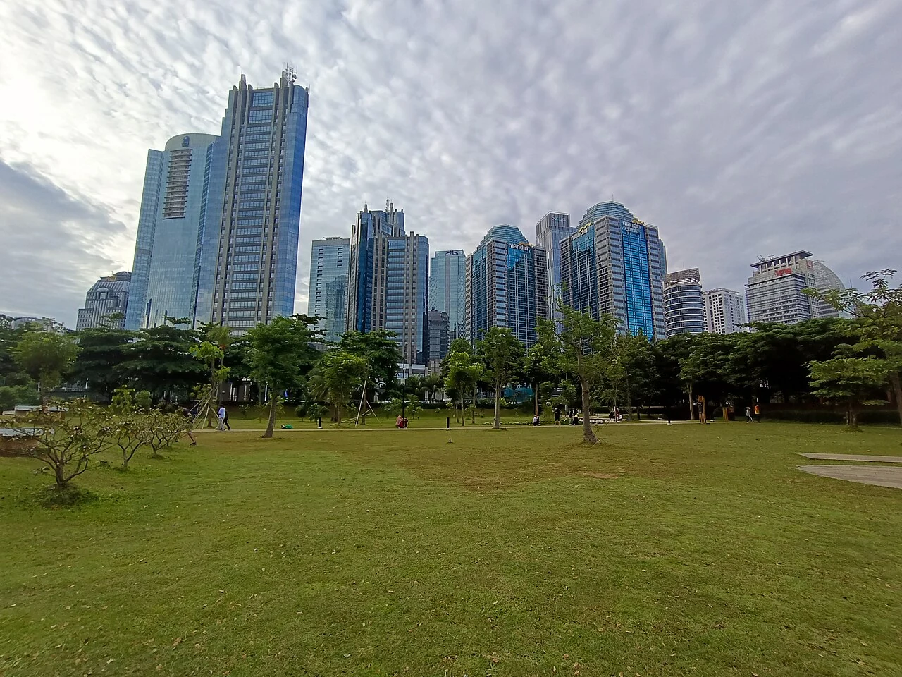 Sudirman Central Business District in Jakarta