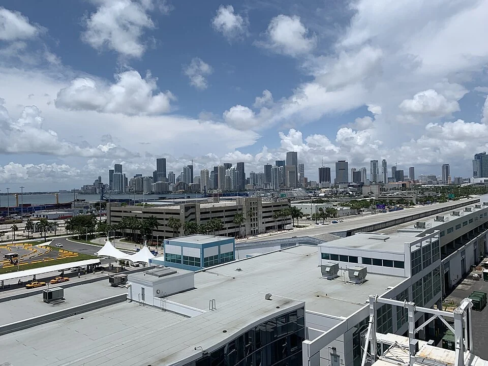 Miami skyline in Miami