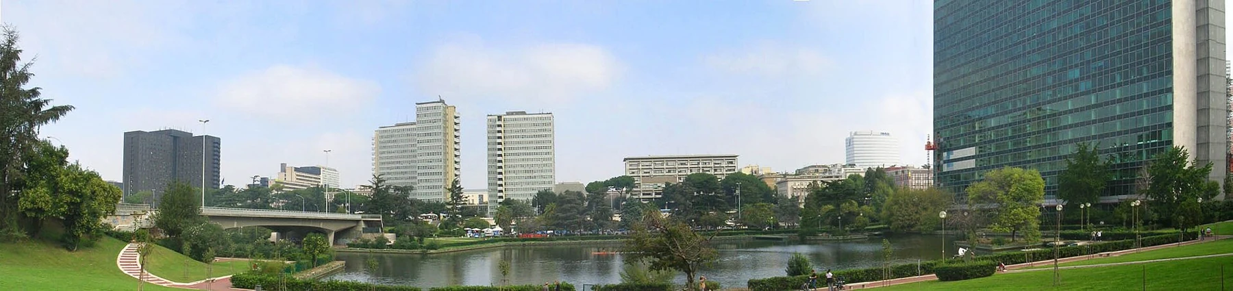 EUR business district in Rome