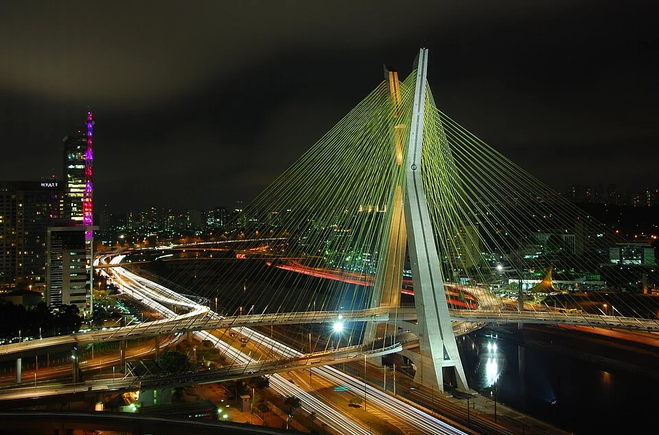 Octávio Frias de Oliveira Bridge in São Paulo